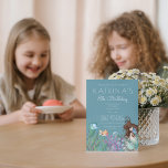 Invitación Mermaid Birthday Invitation<br><div class="desc">Celebrate that special girl in your life with these lovely watercolor mermaid birthday invitations! Matching wrapping paper,  tissue paper,  and card available!</div>