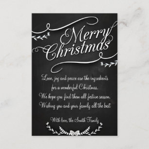 Invitación Merry Christmas and Happy New Year