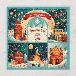 Invitación Merry Christmas New Year 2026