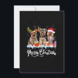 Invitación Merry Christmas Yorkshire Terrier Santa Reindeer L<br><div class="desc">Camisetas de navidades divertidos,  hombres de camisetas navideñas divertidos,  Navidades graciosos,  niños de camisas de regalo,  camiseta de regalo de agradecimiento divertida,  hombres de camisetas de agradecimiento,  mujeres de camisetas de agradecimiento</div>