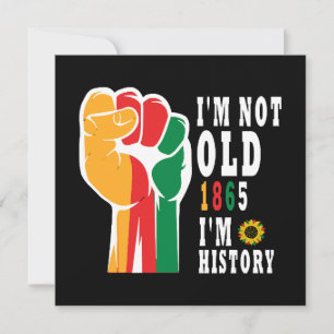 Invitación Mes de la Historia Negra celebrando el auge juntos