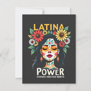 Invitación Mes del Patrimonio Hispano de Latina Power