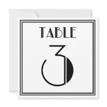 Mesa Art Deco Número 3