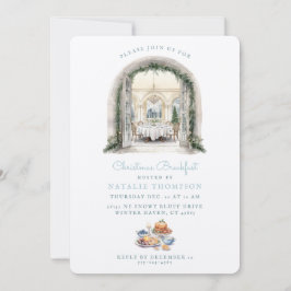 Invitación Mesa de comedor | Desayuno de Navidades