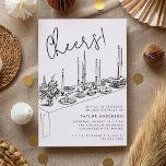 Invitación Mesa de la cena vitoreando a un Fiesta de cumpleañ<br><div class="desc">Mesa de la cena vitoreando la invitación a la fiesta de cumpleaños número 30</div>