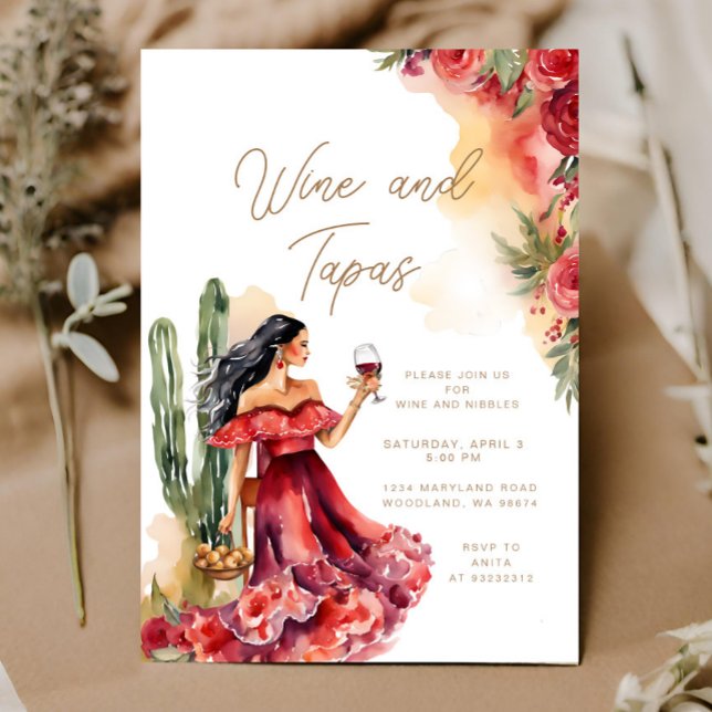 Invitación mexicana al vino y las tapas (Subido por el creador)