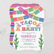 Mexicano, Fiesta, Taco Bout a Baby, Baby Shower