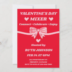 Invitación Mezcla corporativa del Día de San Valentín