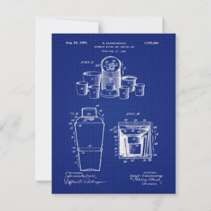 Invitación Mezcla de bebidas de 1929