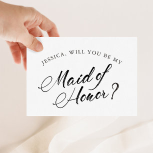 Invitación Mezcla de Moda de guiones clásicos y ducha de novi