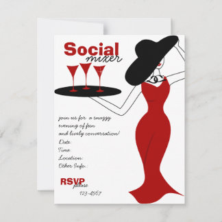 Invitación Mezclador social