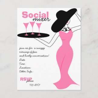 Invitación Mezclador social