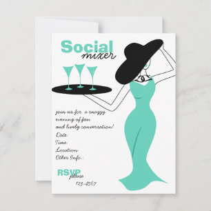 Invitación Mezclador social