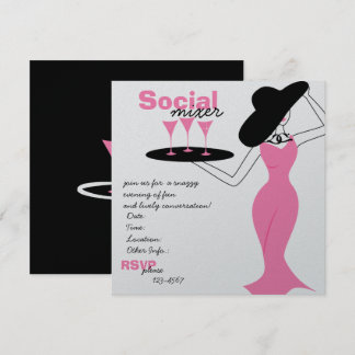 Invitación Mezclador social
