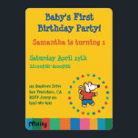 Invitación Mi Amigo Maisy Birthday<br><div class="desc">¡Maisy es el mejor amigo de todos! El adorable y amigable ratón de Lucy Cousins con su camisa roja brillante y sus pantalones azules atraerá a niños de todas las edades e intereses. Este diseño lindo y divertido te pondrá una sonrisa en la cara.</div>