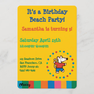 Invitación Mi Amigo Maisy Birthday