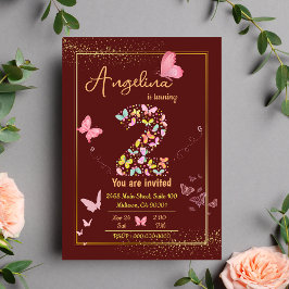 Invitación Mi ángel cumple dos años: el cumpleaños de mi mari