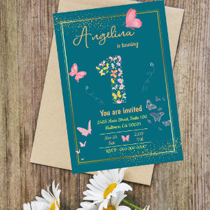 Invitación Mi ángel se está volviendo uno: el cumpleaños de m