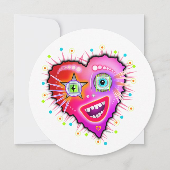 INVITACIÓN MI CORAZÓN SE ACERCARÁ (Anverso)