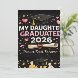 Invitación Mi hija se graduó 2026