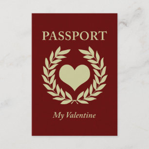 Invitación mi pasaporte valentino