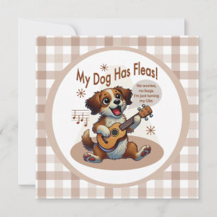 Invitación Mi Perro Ha Huido De La Canción De Ajuste De Ukule