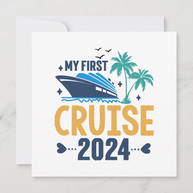 Invitación Mi Primer Crucero 2024 (Anverso)