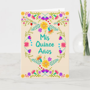 Invitación Mi quinceañera mexicana Champaña Quinceanera