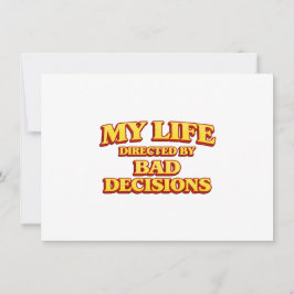 Invitación Mi vida dirigida por el diseño de la película de m