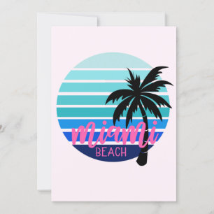 Invitación Miami Beach