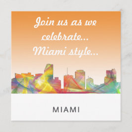INVITACIÓN MIAMI FLORIDA SKYLINE WB1