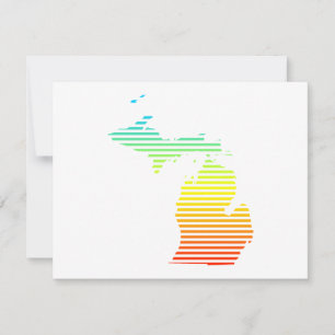 Invitación michigan chill fade