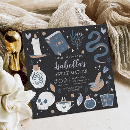 Invitación Micstical Crystal Fortune Teller Dulce