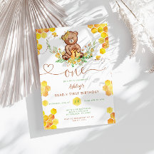 Miel Oso 1er cumpleaños