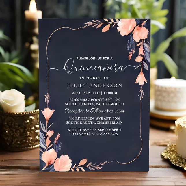 Invitación Mientras el vestido de Glam Ball enciende la oscur (Subido por el creador)