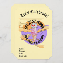 Invitación Mikitiez icecream fiesta favorita Mug de especiali