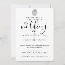 Invitación milagrosa a la boda de medallas