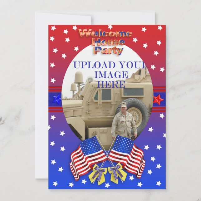 Invitación militar de bienvenida (Anverso)