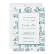 Mill City Toile (Lowell, MA) Azul/Blanco