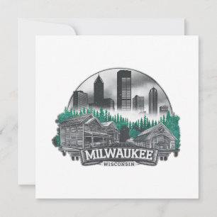 Invitación Milwaukee City Wisconsin Estados Unidos