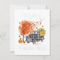 Mimis Pumpkin Patch Truck Art, Mimi Happy