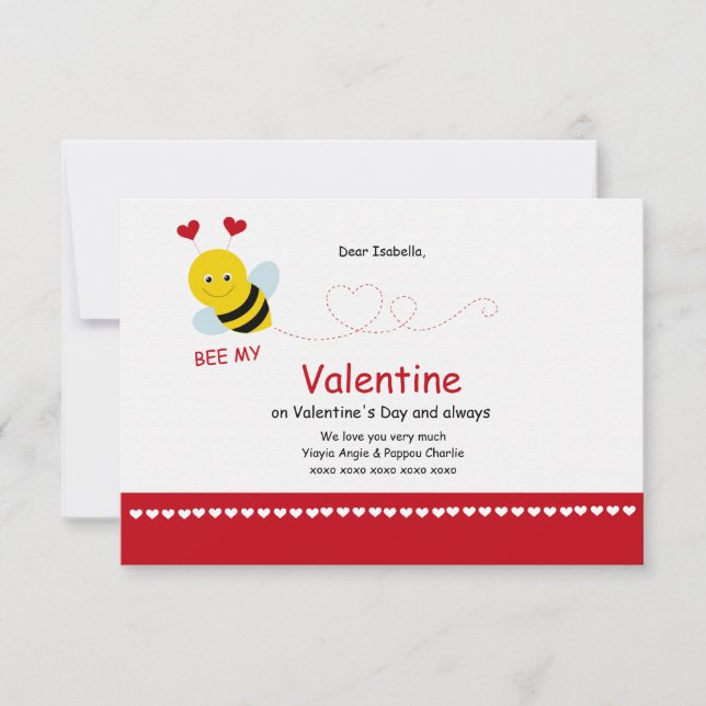 Invitación Mina de la abeja (Anverso)