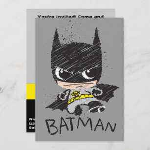 Invitaciones Batman 