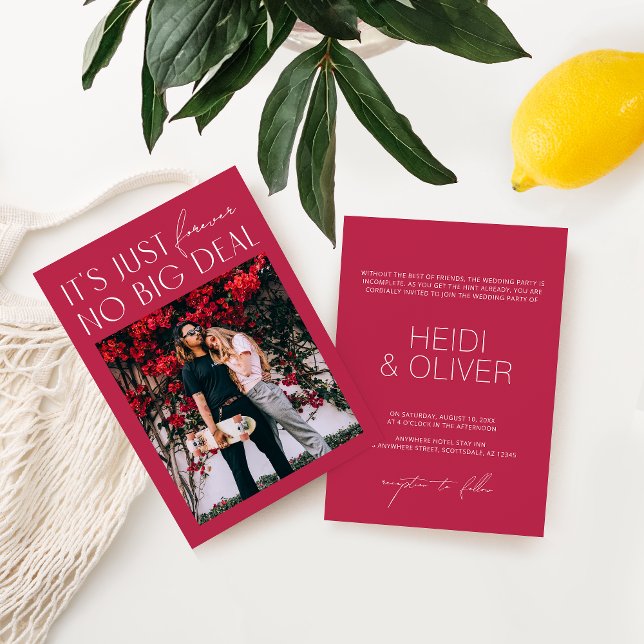 Invitación mínima de Boda de fotografía digital ma (Subido por el creador)