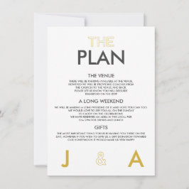 Invitación mínima de Bodas
