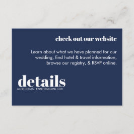 Invitación mínima de Bodas