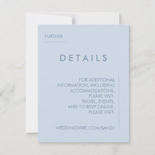 Invitación mínima de Bodas