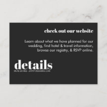 Invitación mínima de Bodas