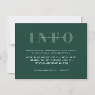 Invitación mínima de Bodas