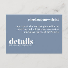 Invitación mínima de Bodas